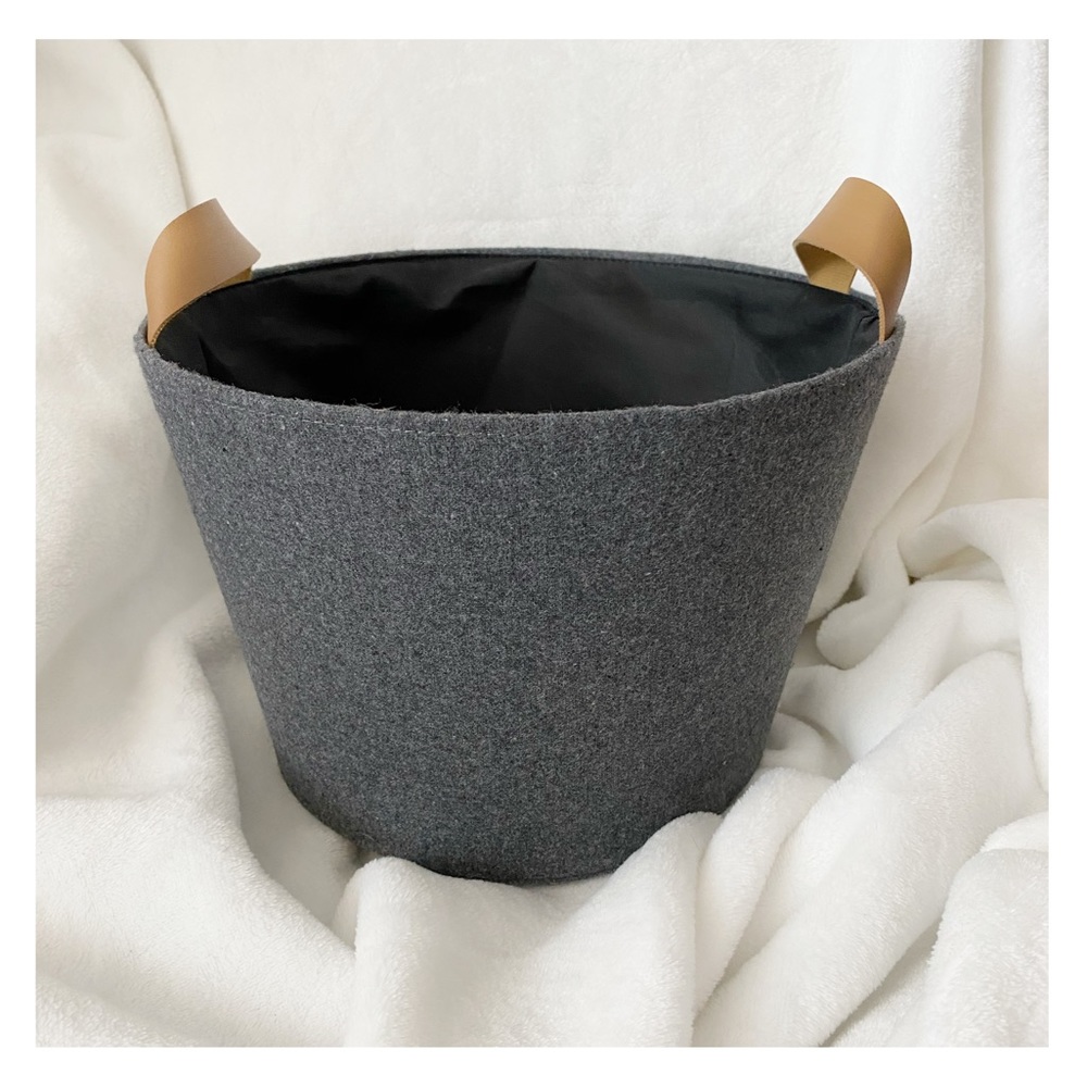 Target BP Grey fabric basket